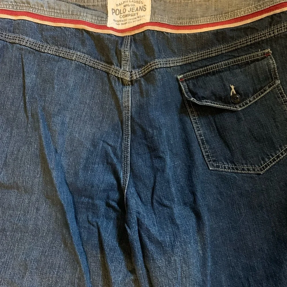 Polo jeans Co. Ralph Lauren XL Men's Blue Denim Shorts - Picture 5 of 5